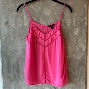 Banana Republic Petite Pink V-Neck Camisole